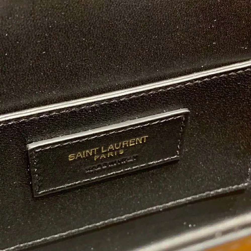 Saint Laurent YSL Le 61 Medium Saddle Bag Smooth for Women in Black Saint Laurent YSL Le 61 Medium Saddle Bag Smooth for Women in Black