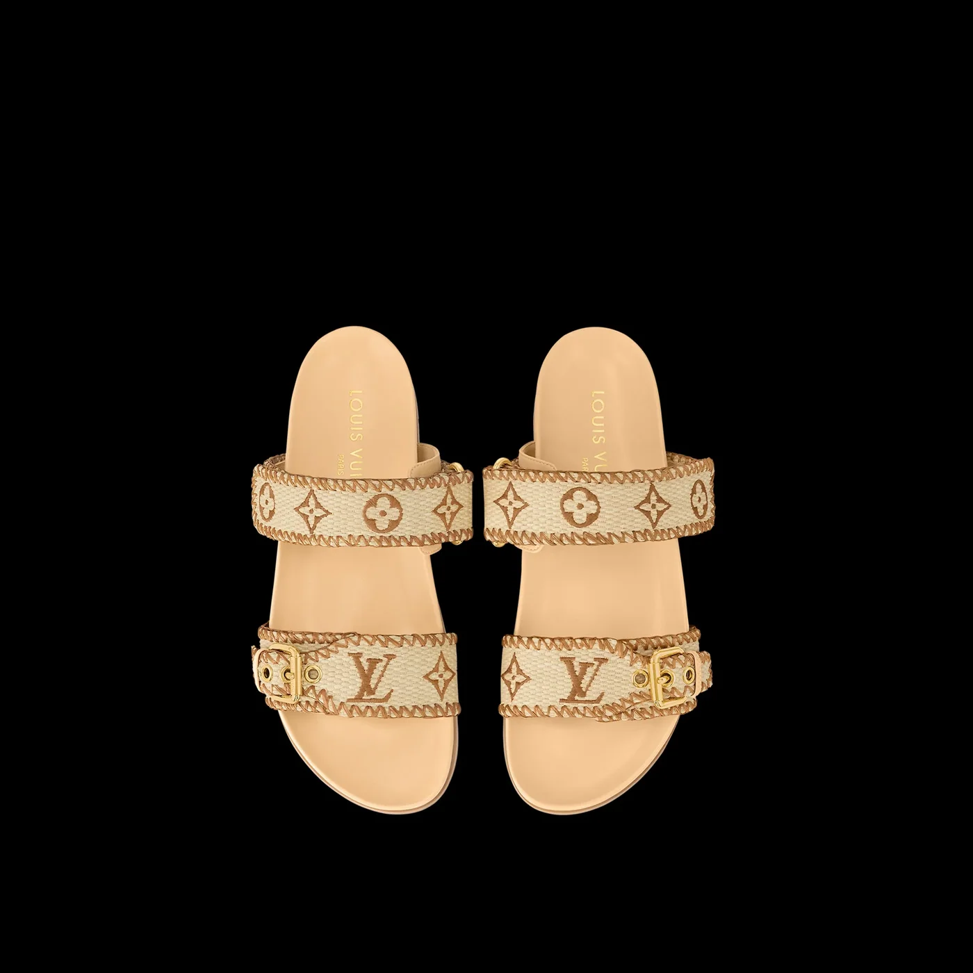 Louis Vuitton Bom Dia Flat Comfort Mule - 1ACZID Louis Vuitton Bom Dia Flat Comfort Mule - 1ACZID