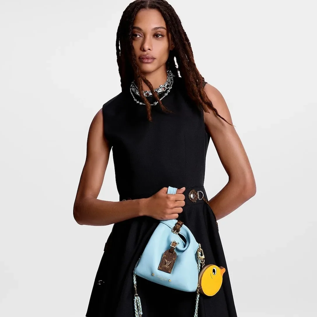 Louis Vuitton Atlantis BB Handbag Baby Blue / Louis Vuitton Atlantis BB Handbag Baby Blue /