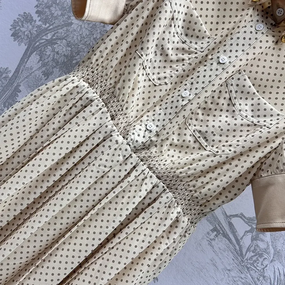 Prada Printed Georgette Dress for Women Prada Printed Georgette Dress for Women