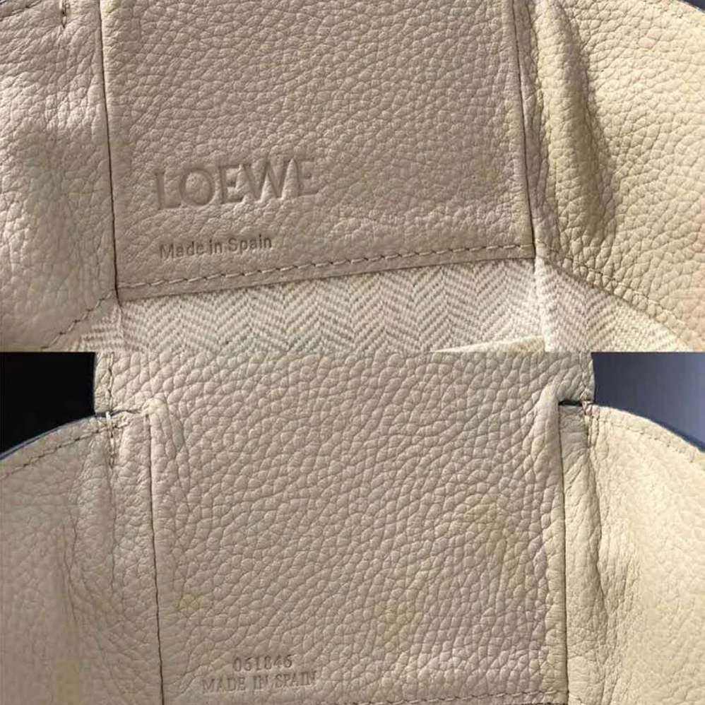 Loewe Hammock Dw Mini Bag in Nappa Calf for Women in White Loewe Hammock Dw Mini Bag in Nappa Calf for Women in White