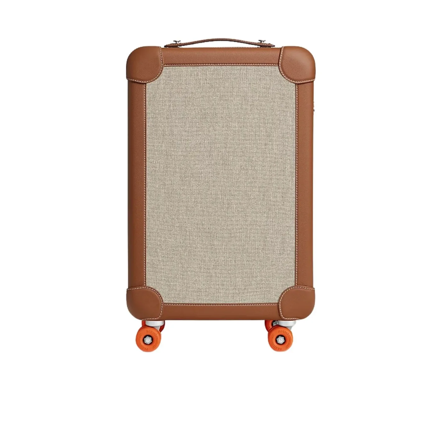 Hermes R.M.S Cabin Suitcase Beige in Orange /