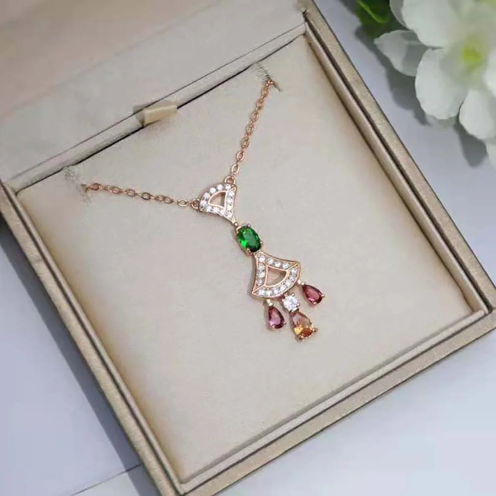 Bvlgari Divas Dream Necklace 18 KT Rose Gold for Women Bvlgari Divas Dream Necklace 18 KT Rose Gold for Women