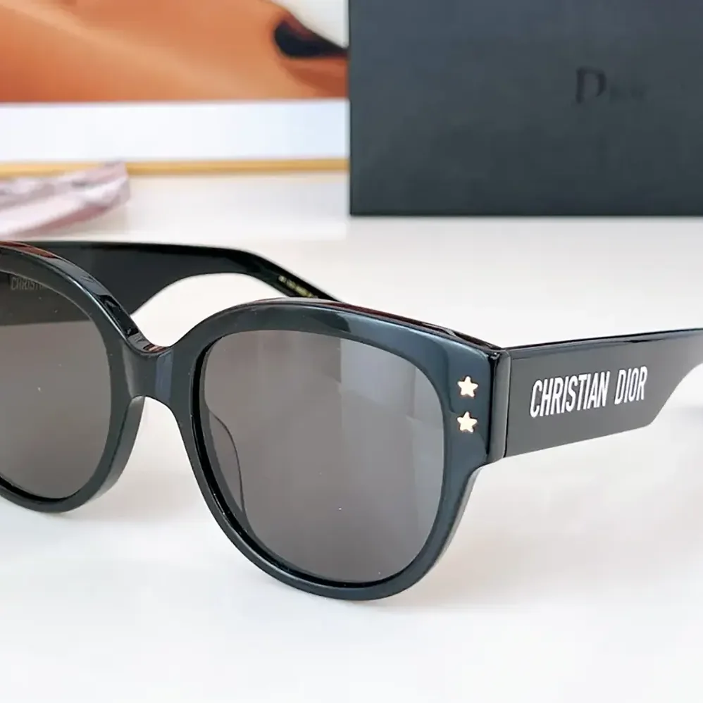 Dior DiorPacific B2F Black Butterfly Sunglasses for Unisex