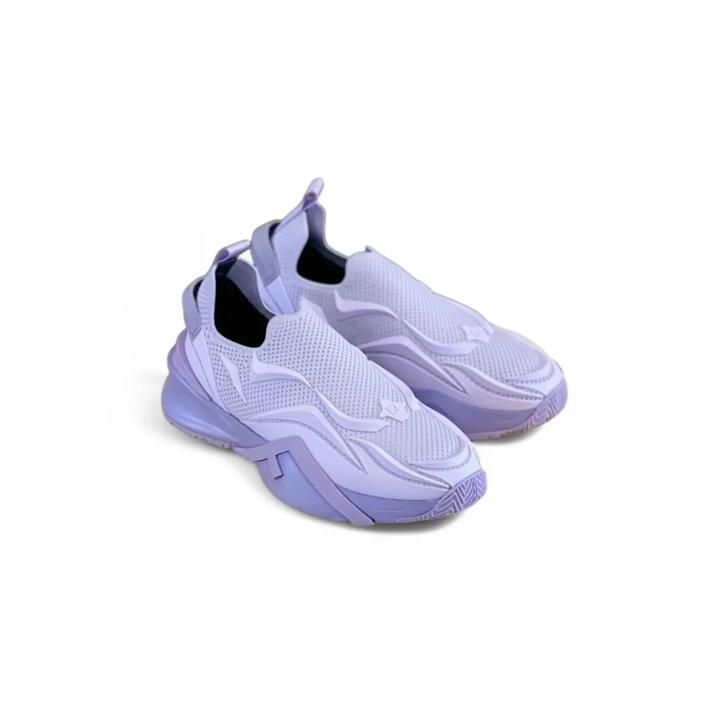 FD Fendi Flow Running Sneakers Purple
