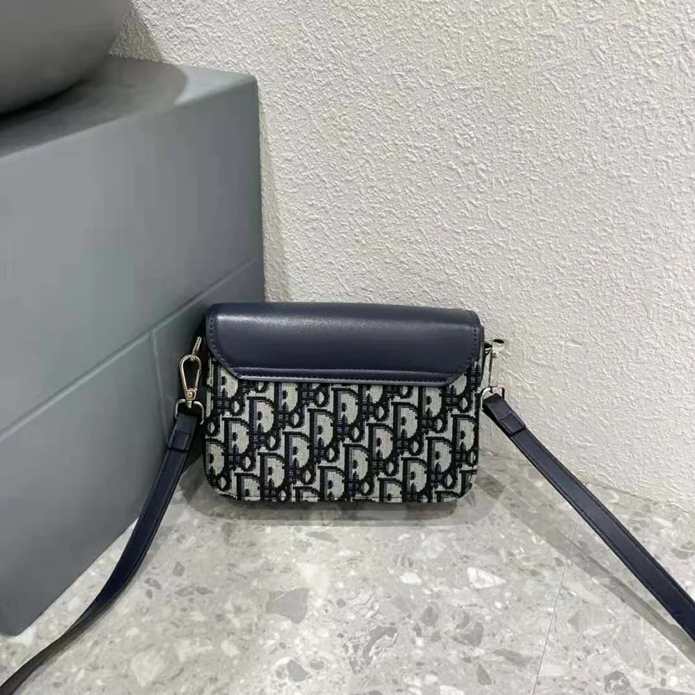 Dior Nano Pouch Beige and Black Dior Oblique Jacquard and Black Smooth Calfskin for Men Dior Nano Pouch Beige and Black Dior Oblique Jacquard and Black Smooth Calfskin for Men
