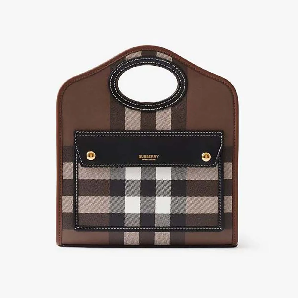 Burberry Mini Pocket Bag for Women in Brown