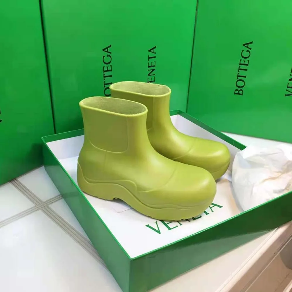 Bottega Veneta Puddle Ankle Boot for Unisex in Yellow Bottega Veneta Puddle Ankle Boot for Unisex in Yellow