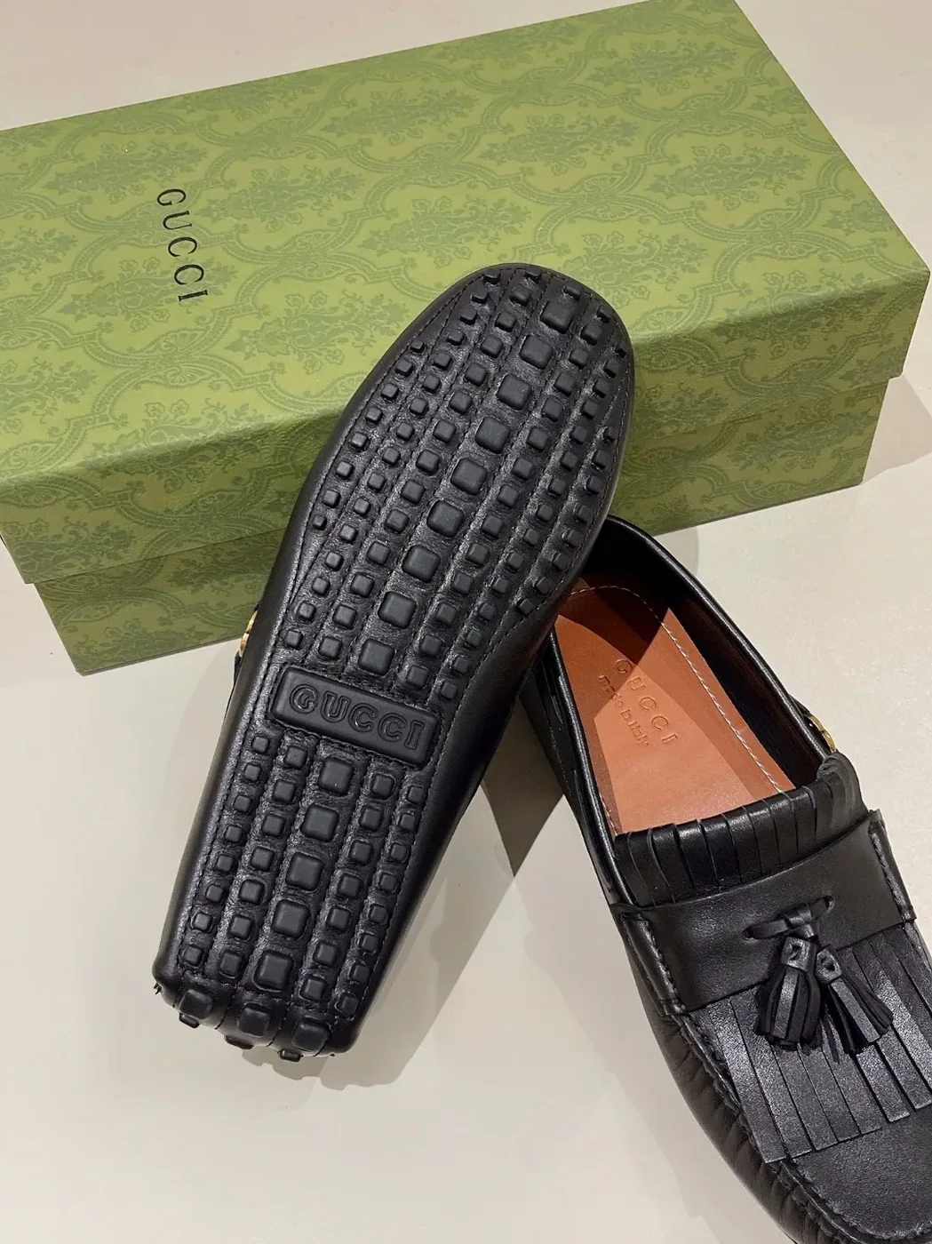Gucci Loafer With Driver Interlocking G Black for Men Gucci Loafer With Driver Interlocking G Black for Men