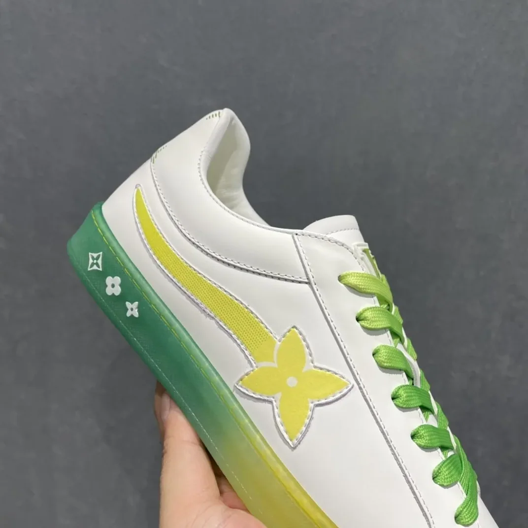 Louis Vuitton Luxembourg Samothrace Sneaker Yellow LV 1A9G2C