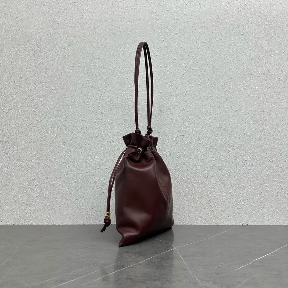 Celine Small Crystal Pouch in Lambskin for Women in Maroon Celine Small Crystal Pouch in Lambskin for Women in Maroon