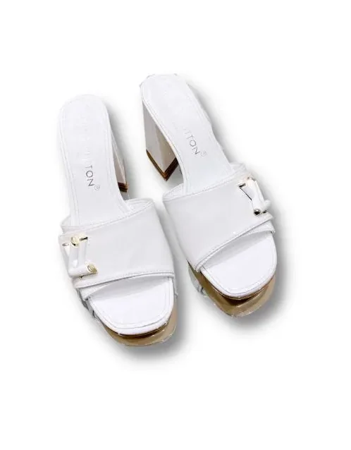 Louis Vuitton Shake Mule White Louis Vuitton Shake Mule White