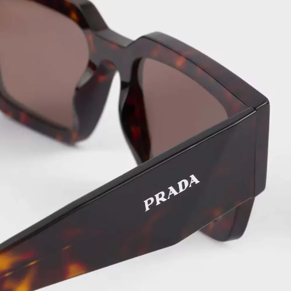 Prada Symbole Sunglasses for Unisex in Coffee Lenses