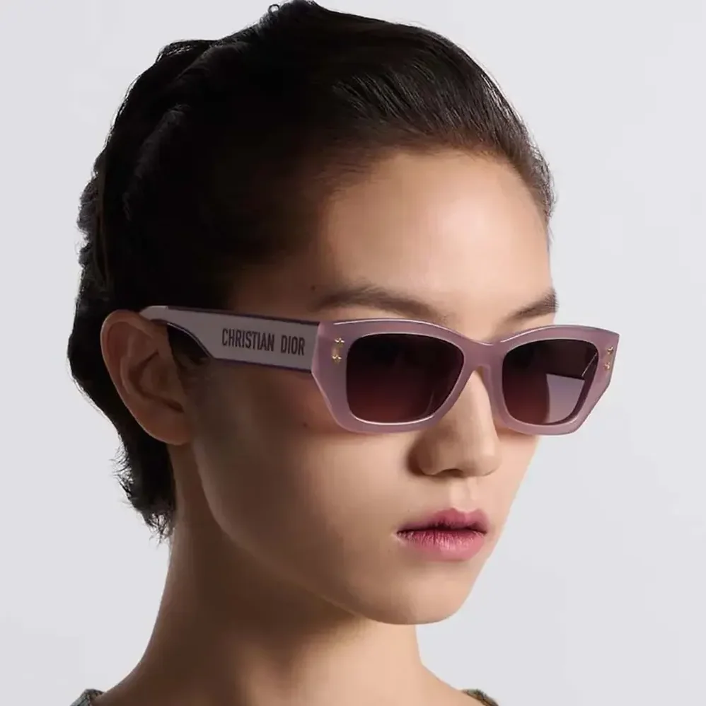 Dior DiorPacific S2U Lilac Rectangular Sunglasses for Unisex Dior DiorPacific S2U Lilac Rectangular Sunglasses for Unisex