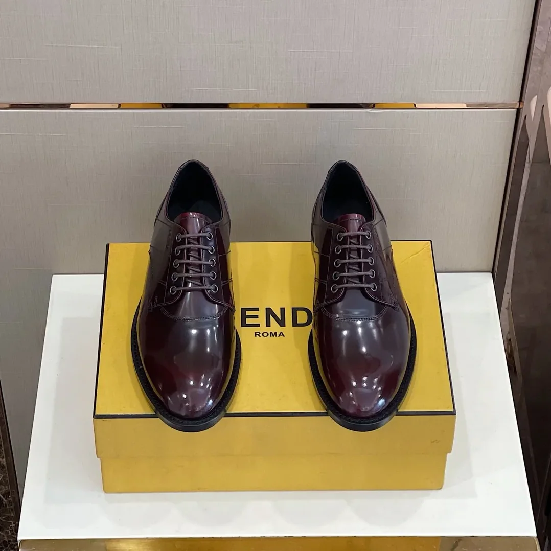 Fendi Force Dark Brown Shoes