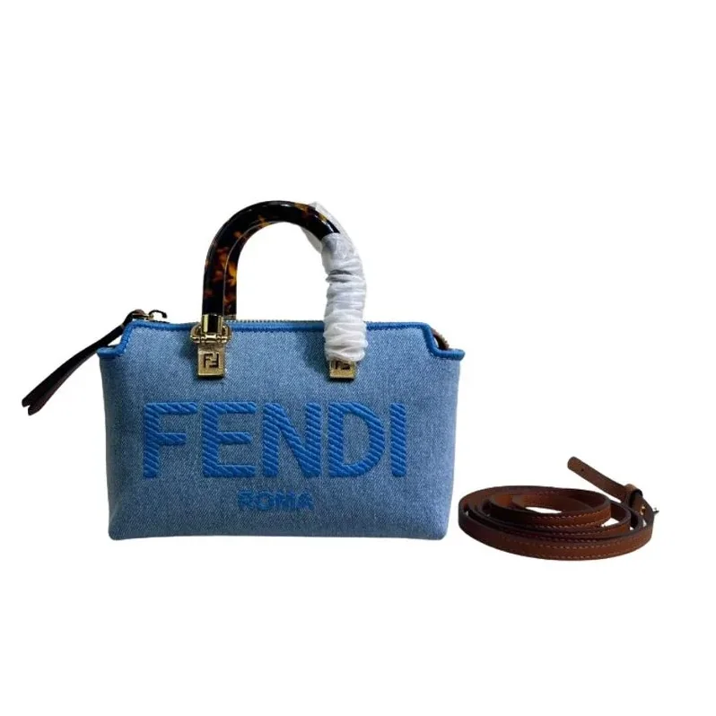Fendi Anws By The Way Mini Bag Blue / Fendi Anws By The Way Mini Bag Blue /