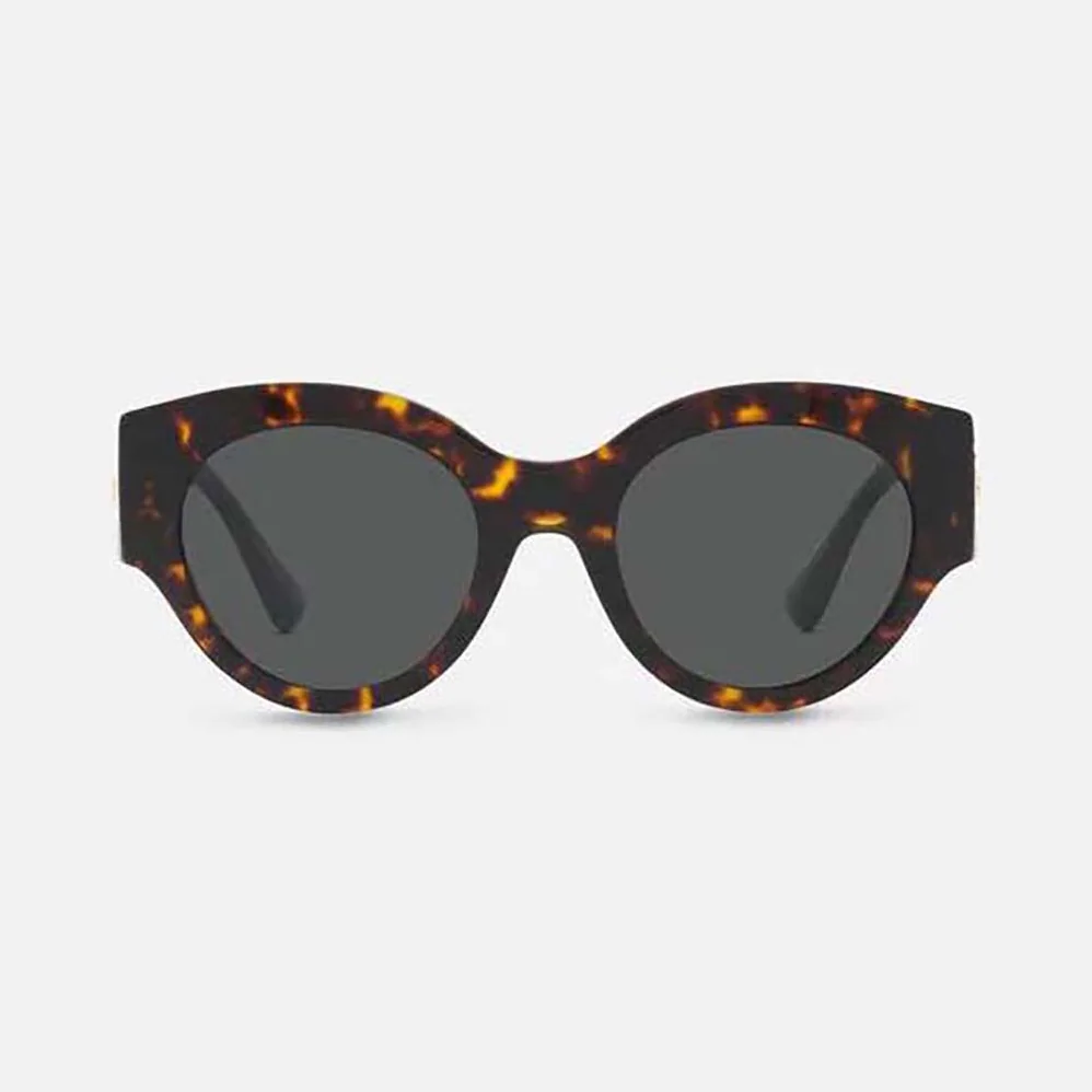 Versace Bright Medusa Crystal Sunglasses for Women in Brown