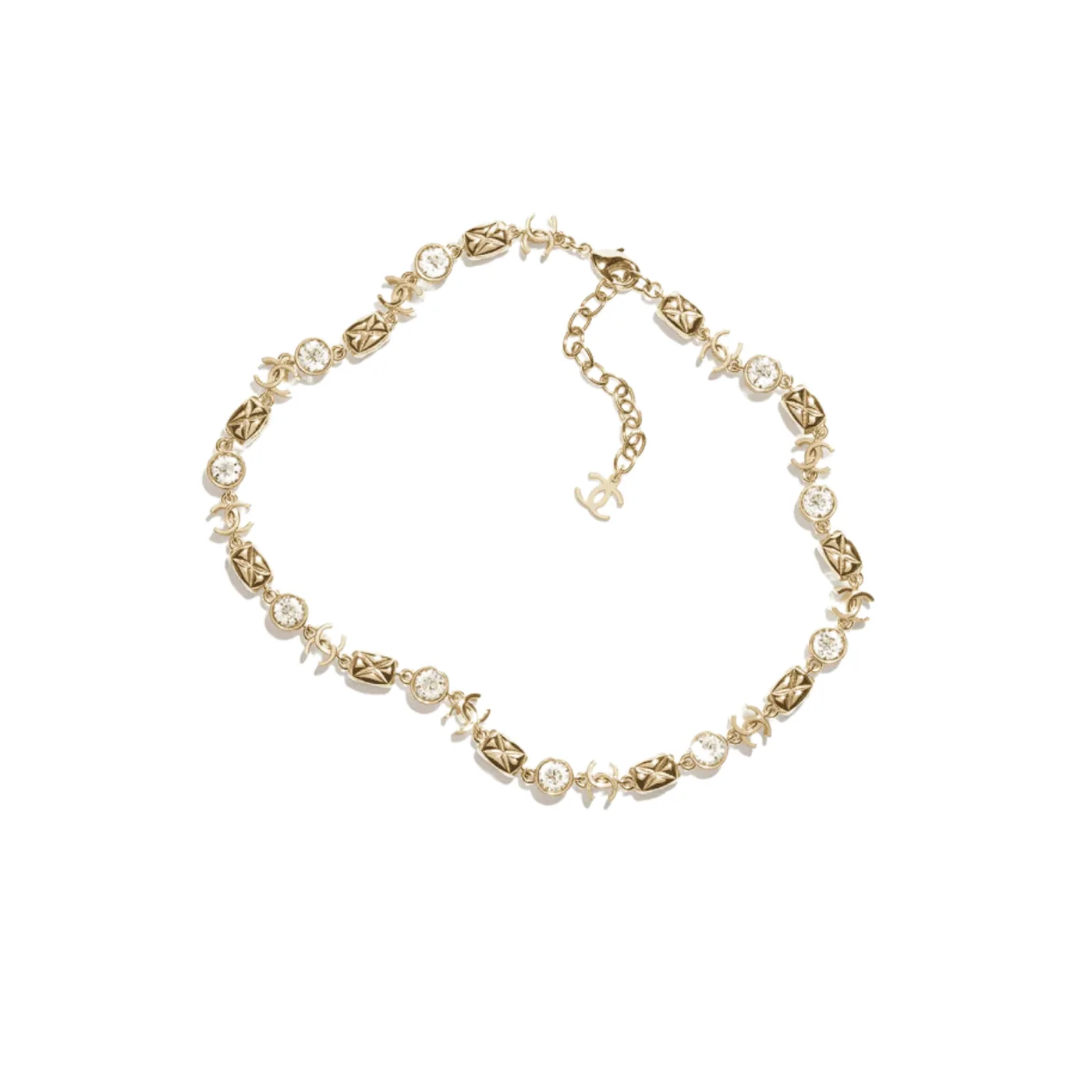 Chanel Necklace Gold Hardware