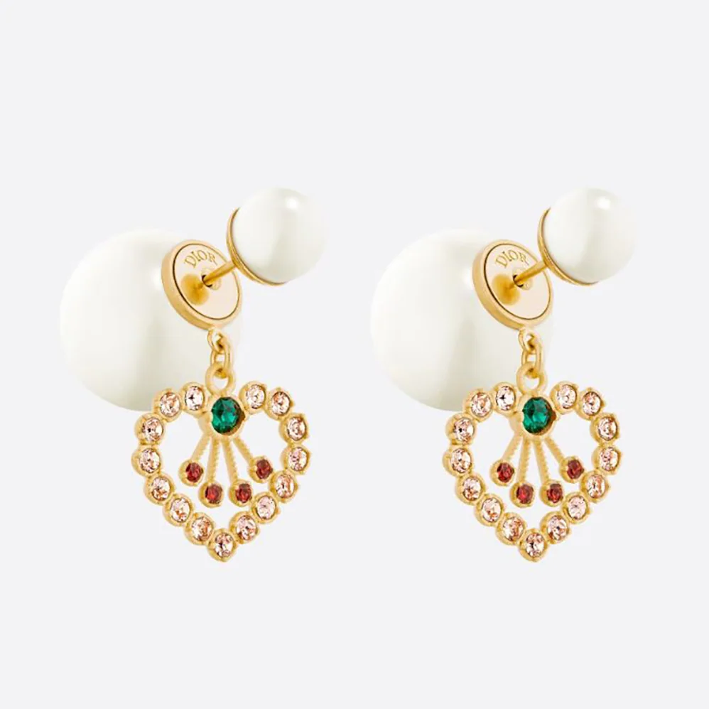 Dior Tribales Earrings Gold for Women in Finish Metal