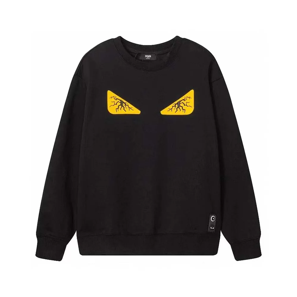 Fendi Black Wool Sweater for Women in Black Fendi Black Wool Sweater for Women in Black