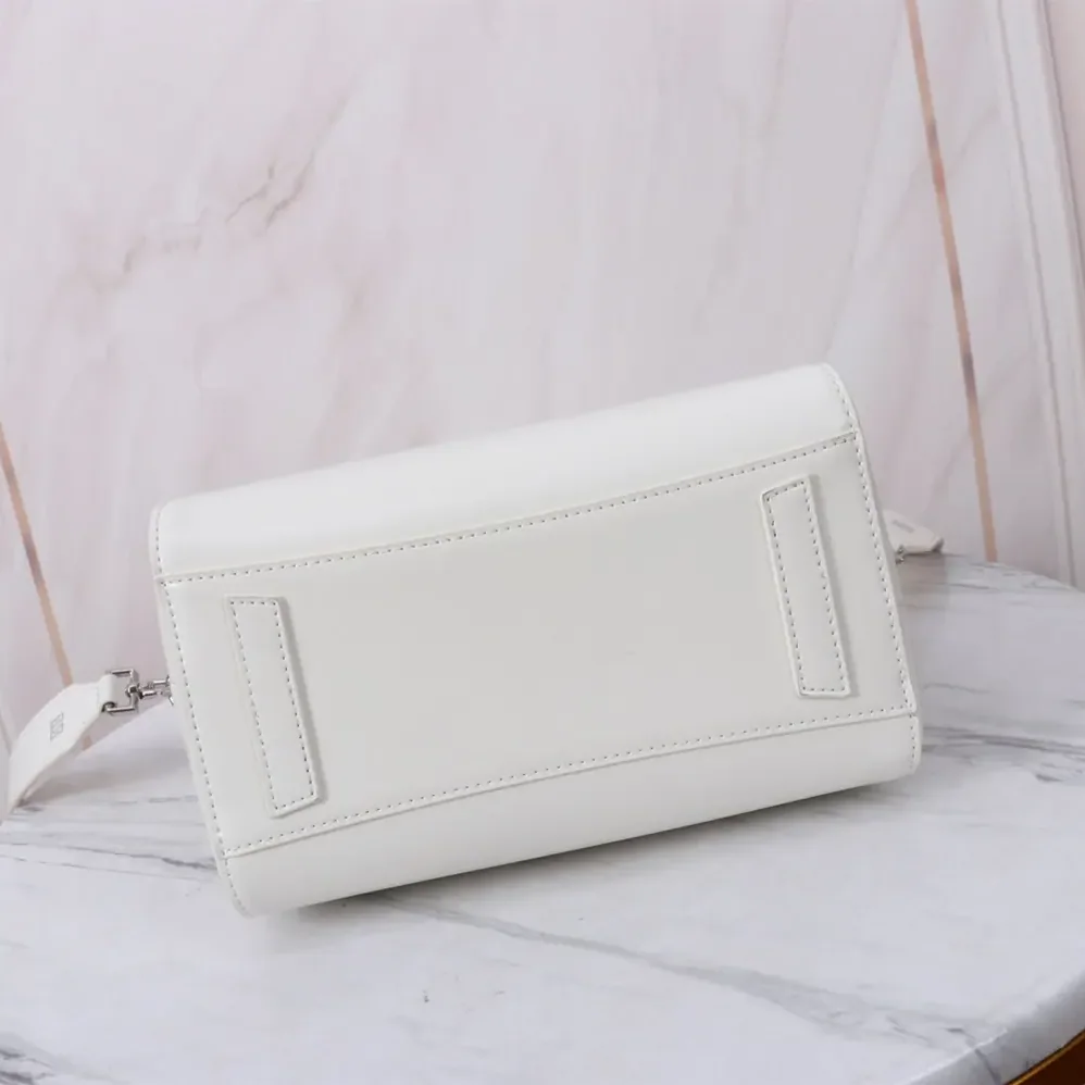 Givenchy Small Antigona Bag in Box Leather for Women in White