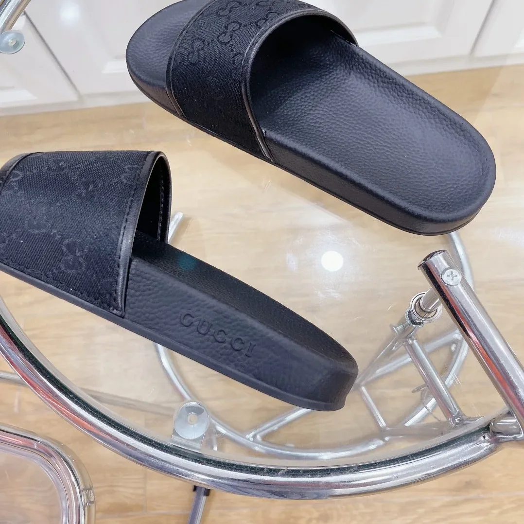 Gucci GG Slide Sandal Black for Women Gucci GG Slide Sandal Black for Women
