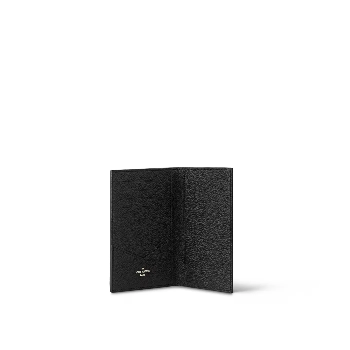 Louis Vuitton Passport Cover Monogram Empreinte Leather Wallet Black / Louis Vuitton Passport Cover Monogram Empreinte Leather Wallet Black /