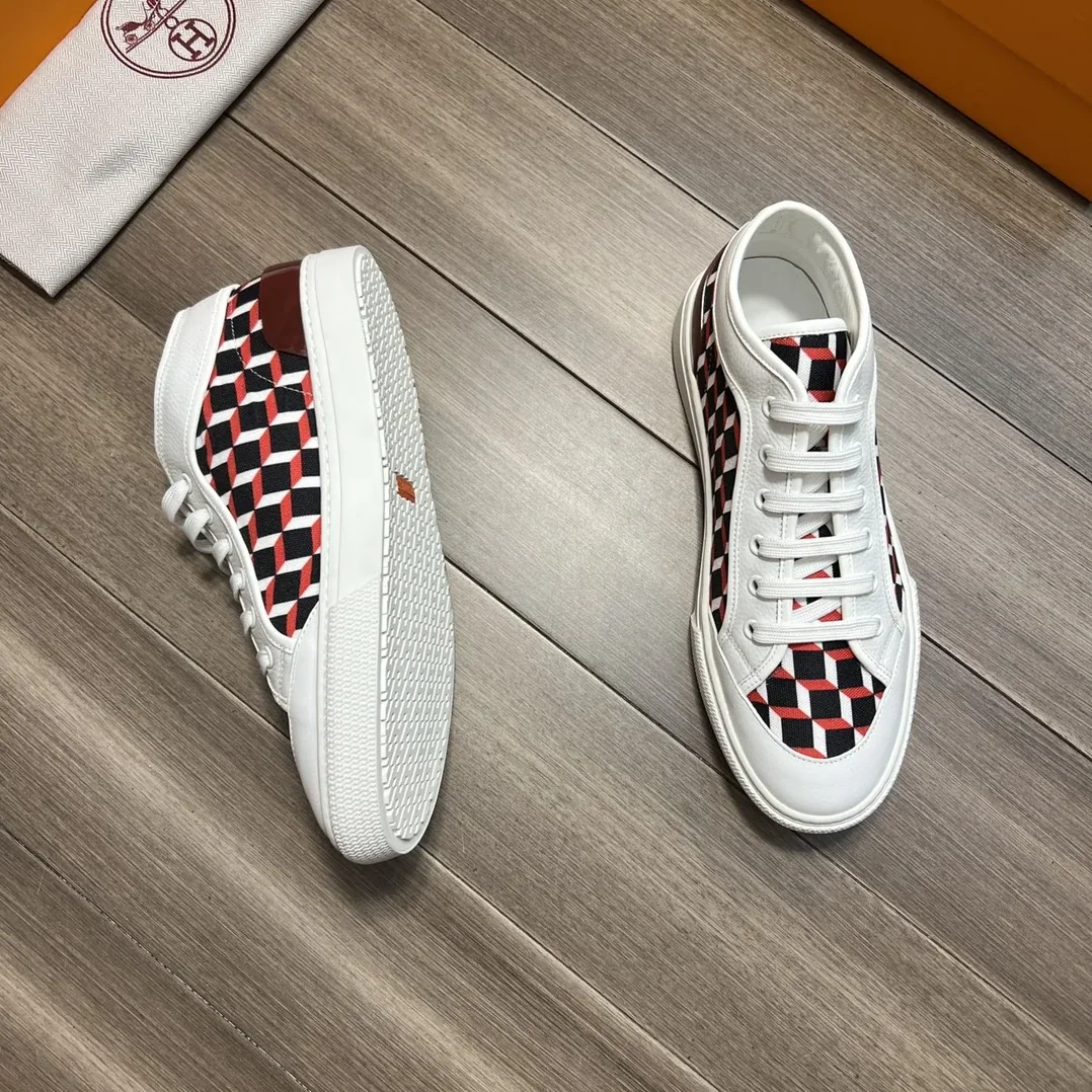 Hermes Enjoy Sneaker Red And White Hermes Enjoy Sneaker Red And White