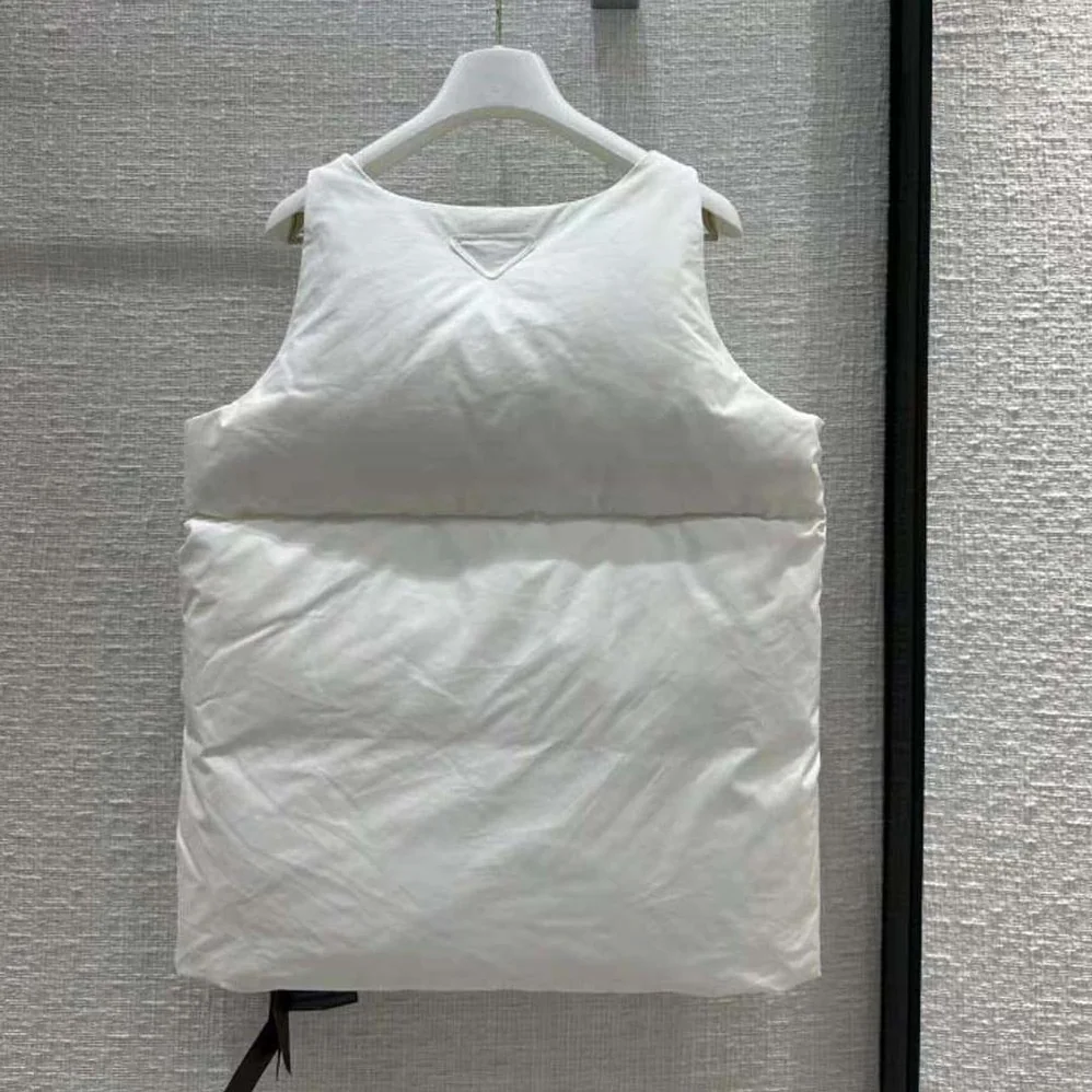 Prada Padded Cotton Top for Men in White