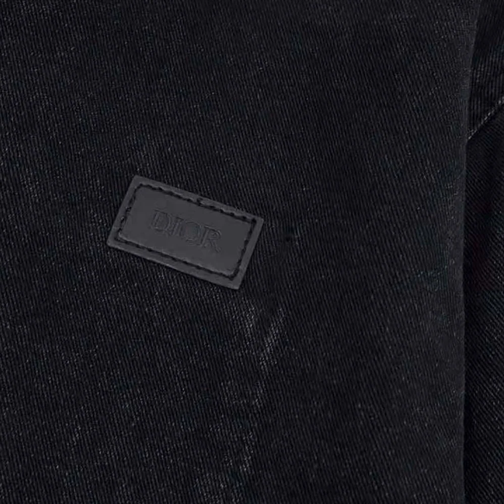 Dior Overshirt Black Cotton Twill for Men