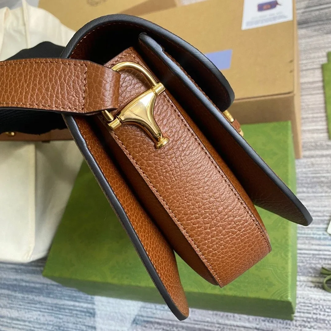 Gucci Horsebit 1955 Shoulder Bag Blue And Ivory