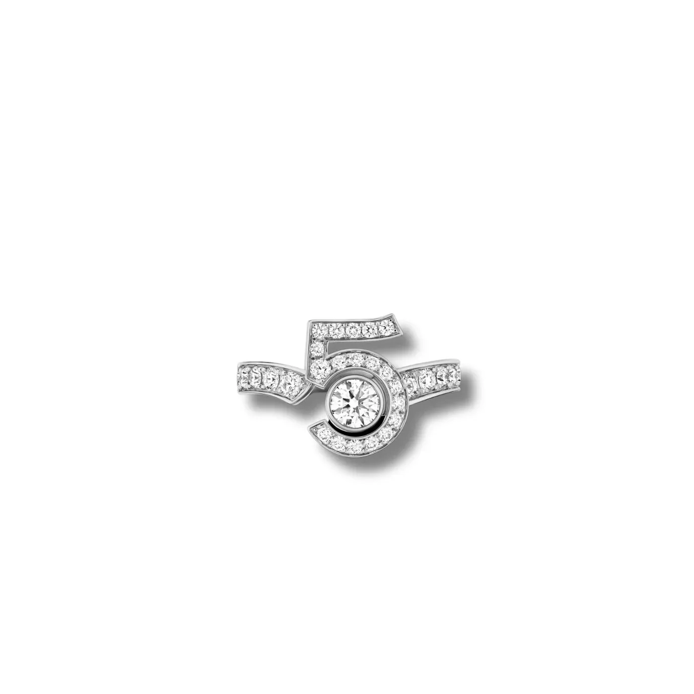Chanel Eternal N°5 Ring White Gold