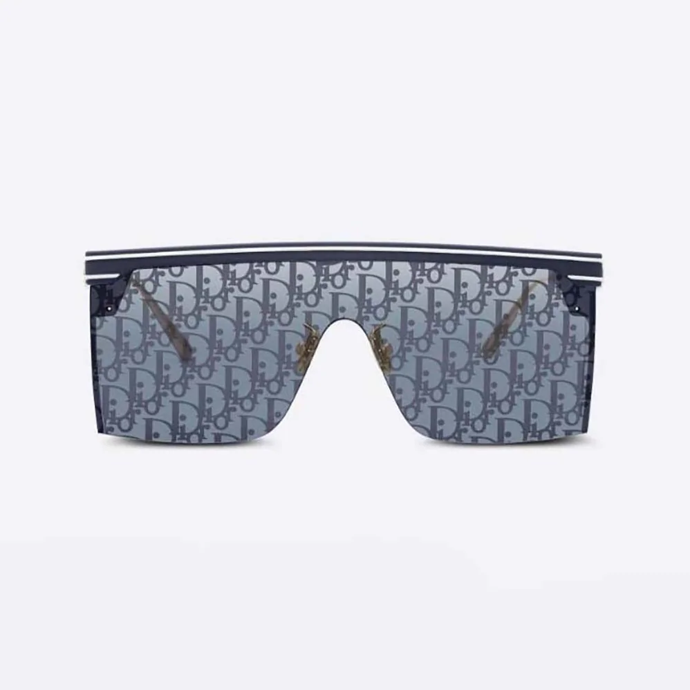 Dior DiorClub M1U Blue Dior Oblique Mask Sunglasses for Women