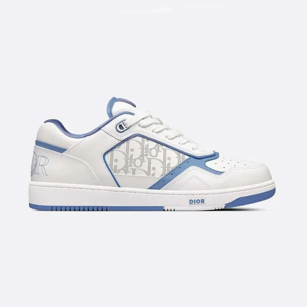 Dior Dior and Hylton Hel B27 Uptown Low-top Sneaker White and Blue for Unisex