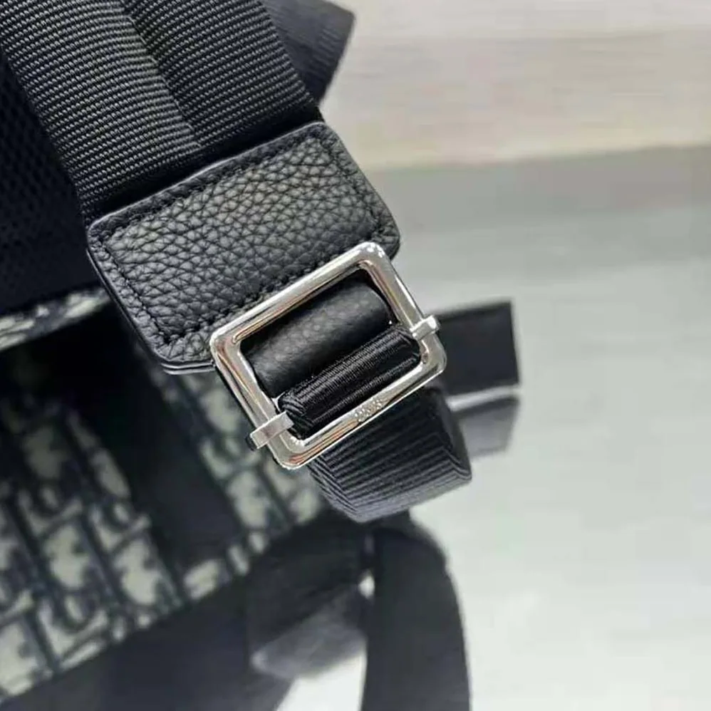 Dior Rider Backpack Beige and Black Dior Oblique Jacquard for Men Dior Rider Backpack Beige and Black Dior Oblique Jacquard for Men