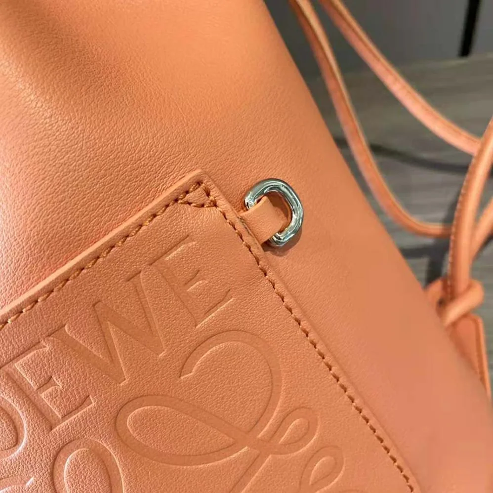 Loewe Small Sailor Bag in Nappa Calf for Women in Orange Loewe Small Sailor Bag in Nappa Calf for Women in Orange