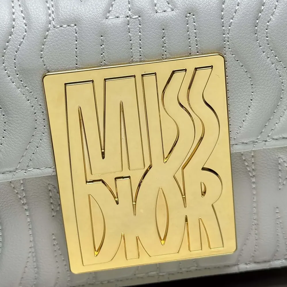 Dior Miss Dior Flap Bag Latte Quilted Miss Dior Allover Calfskin for Women Dior Miss Dior Flap Bag Latte Quilted Miss Dior Allover Calfskin for Women