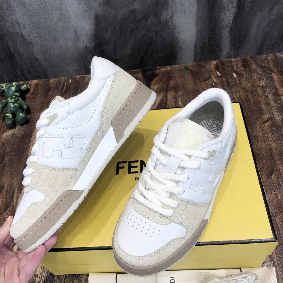 Fendi Match Low Tops Sneakers White 7E1493AHH2F1FHS Fendi Match Low Tops Sneakers White 7E1493AHH2F1FHS
