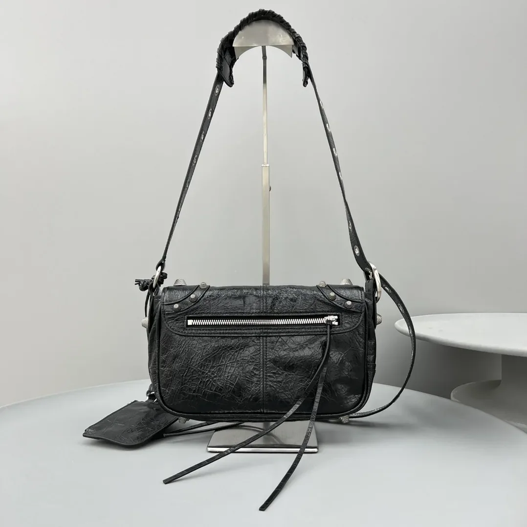Balenciaga Le Cagole XS Flap Bag Black /