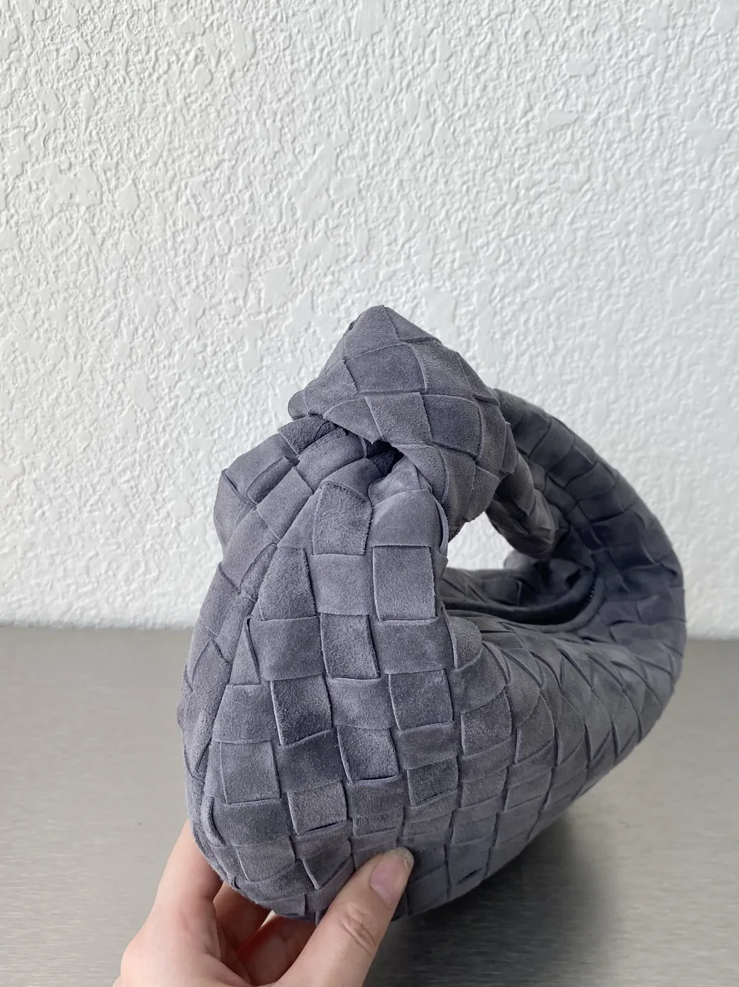 Bottega Veneta Mini Jodie Bag Gray Bottega Veneta Mini Jodie Bag Gray