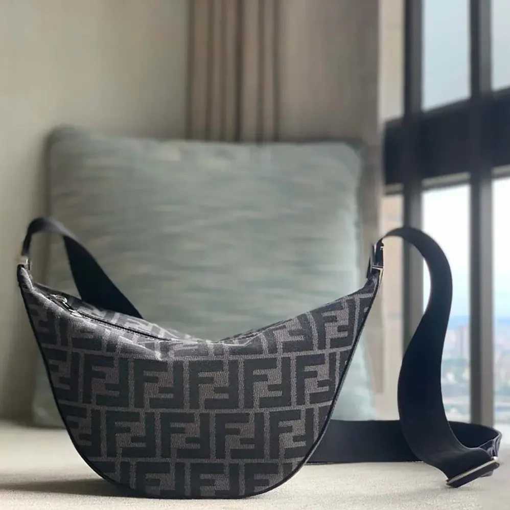 Fendi FF Jacquard Fendi Melon Small FF Bag for Unisex Fendi FF Jacquard Fendi Melon Small FF Bag for Unisex