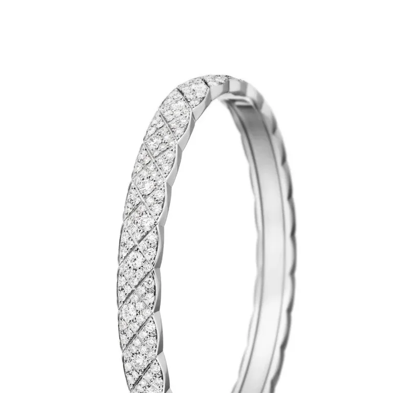 Chanel Coco Crush Bracelet Silver Hardware