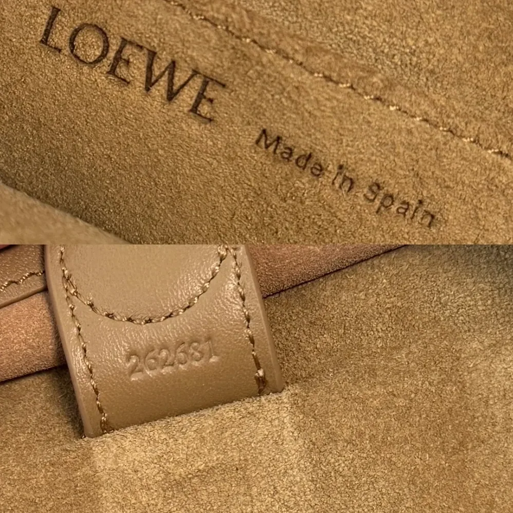 Loewe Small Amazona 180 Bag in Soft Calfskin for Women in Mocha Loewe Small Amazona 180 Bag in Soft Calfskin for Women in Mocha