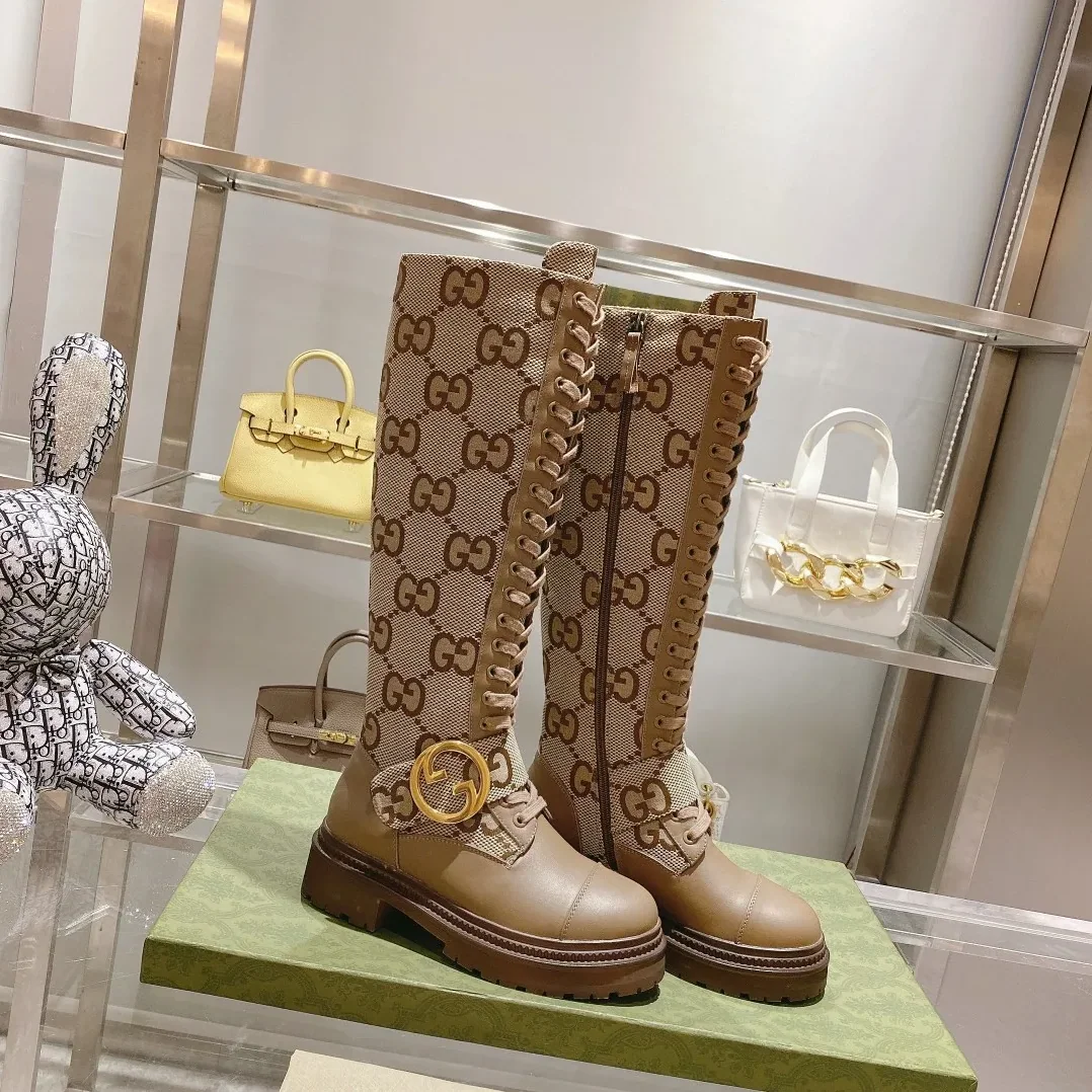 Gucci Blondie Boots Beige for Women Gucci Blondie Boots Beige for Women