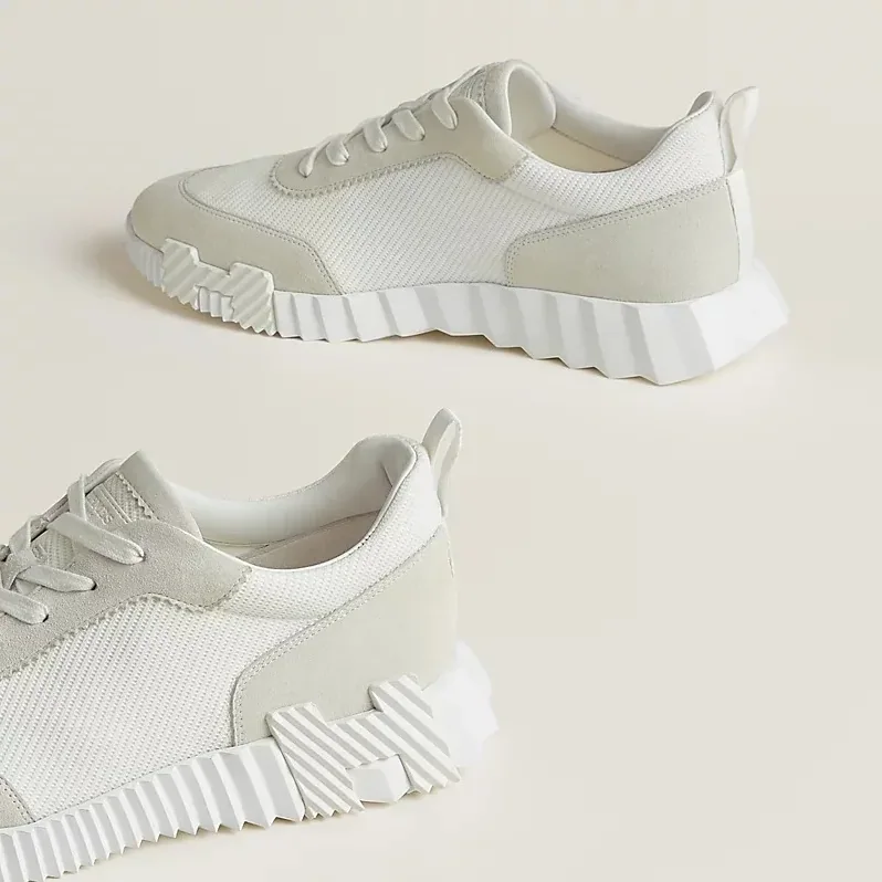 Hermes Bouncing Sneakers White Hermes Bouncing Sneakers White