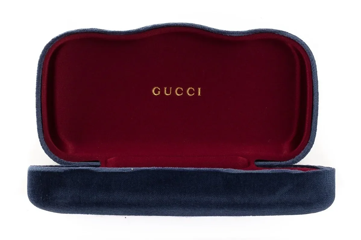 Gucci Dark Blue Hard Sunglasses Case