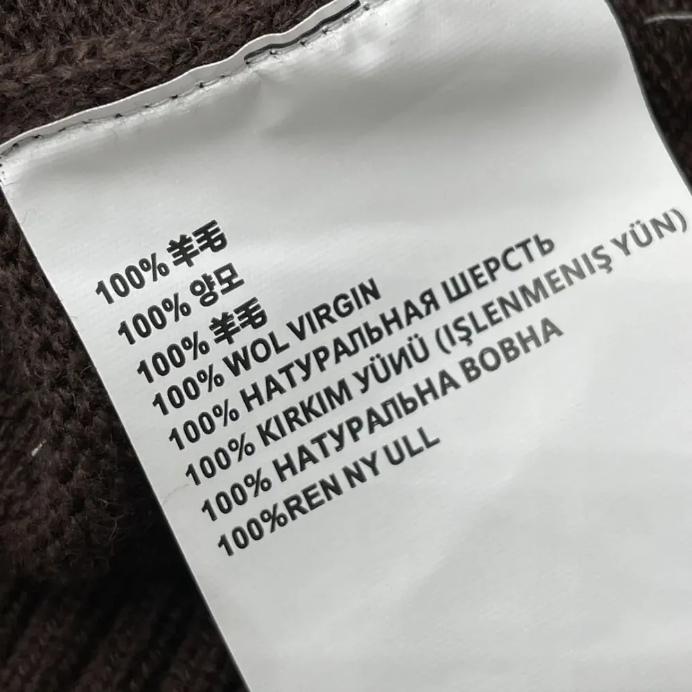 Prada Cashmere And Wool Prada Logo Crew-Neck Sweater for Men in Dark Brown