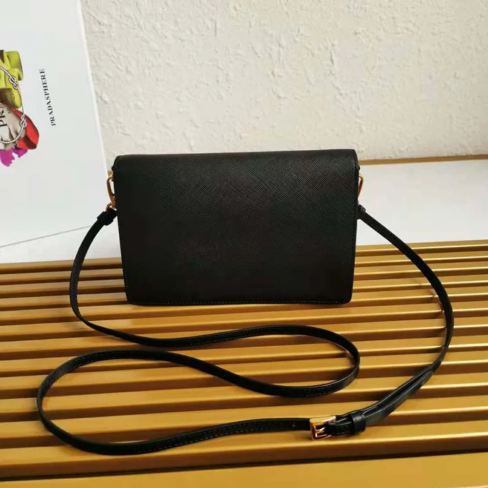 Prada Ladies Saffiano Leather Mini Bag in Black Prada Ladies Saffiano Leather Mini Bag in Black
