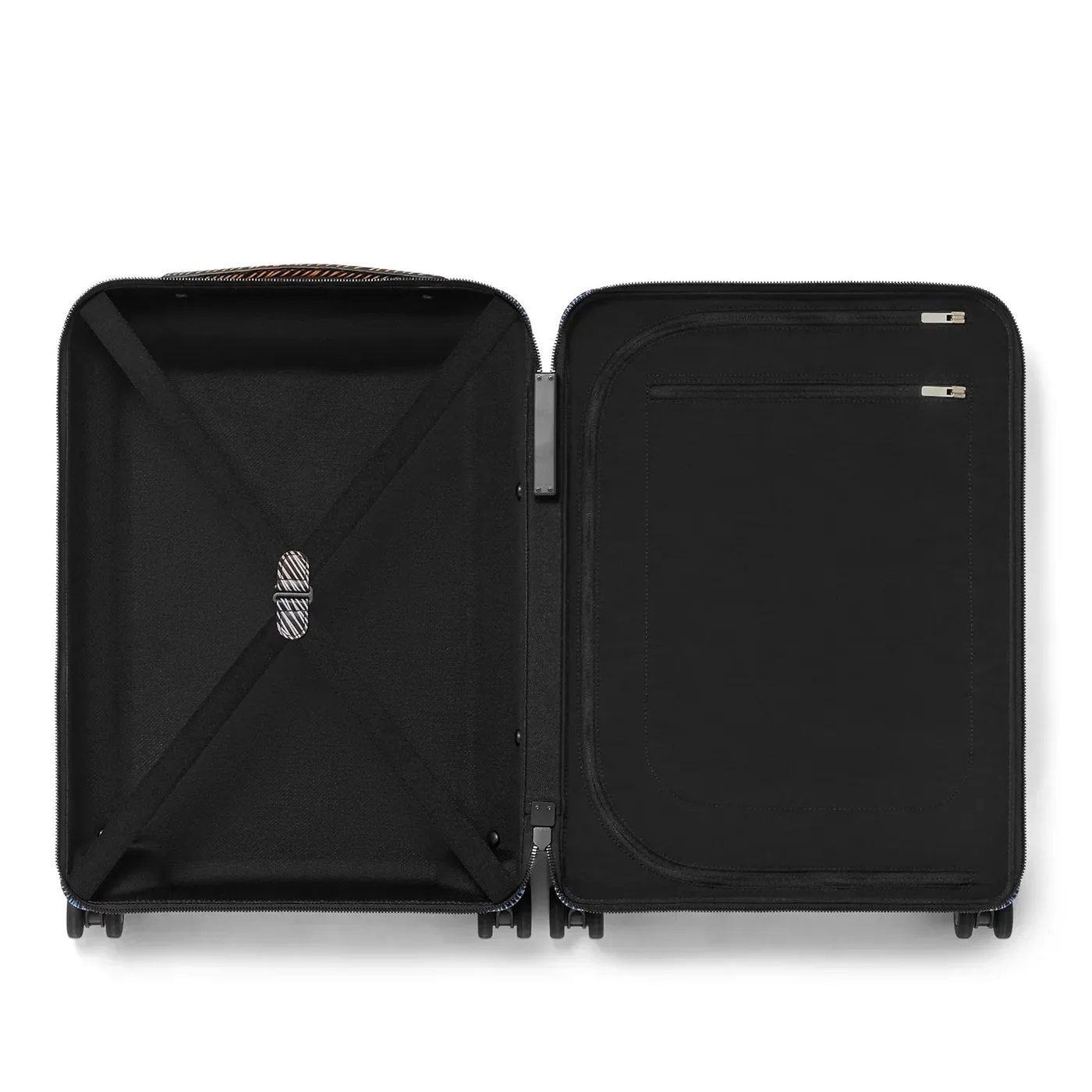 Louis Vuitton Horizon 55 Suitcase in Multicolor Black Hardware