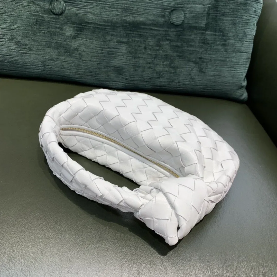 Bottega Veneta Mini Jodie Bag in In Chalk Bottega Veneta Mini Jodie Bag in In Chalk